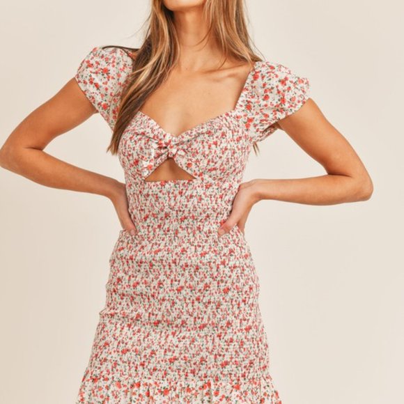 Floral Smocked Dress - Picture 8 of 15